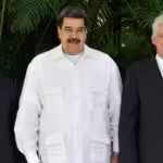 Featured image: Presidents Diaz Canel, Ortega and Maduro. File photo.