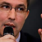 The Foreign Minister of Venezuela, Jorge Arreaza. Carlos Garcia Rawlins / Reuters