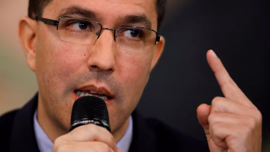 The Foreign Minister of Venezuela, Jorge Arreaza. Carlos Garcia Rawlins / Reuters