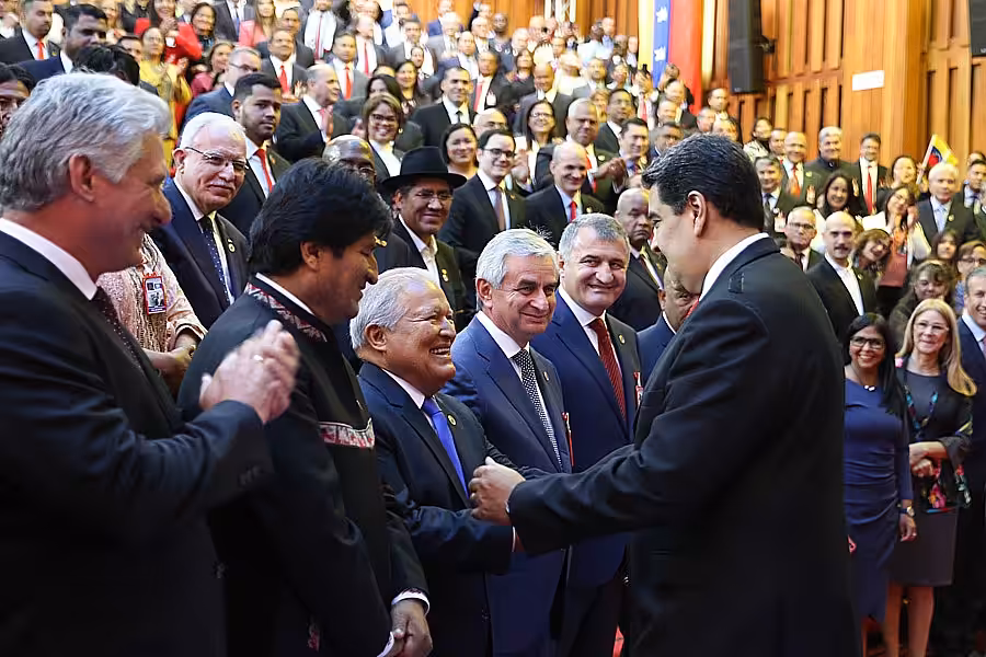 El_Salvador_President_at_Maduro_inauguration_2019_02