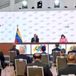 Venezuela' CNE preents voting system to the diplomatic corp
