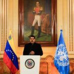 Venezuelan President Nicolas Maduro addressing United Nations on COVID-19