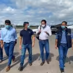 Leopoldo Lopez traveling Colombia in a Narco-Jet. Photo courtey of La Tabla.