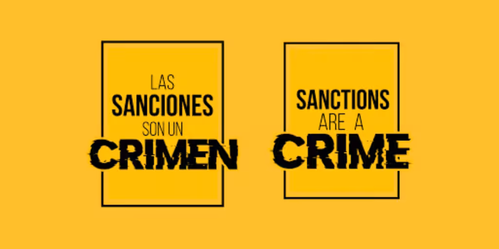 Sanctions Are A Crime