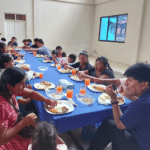 evo eating with relatives of sacaba massacre on december 24th 2020