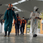 Venezuela carries out disinfection of public spaces on a regular basis to fight Covid-19