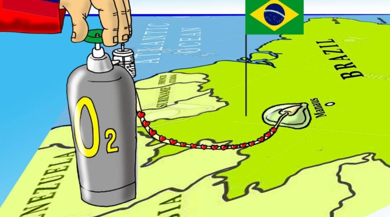 Venezuela providing humanitarian aid to Brazil with oxygen for Covid-19