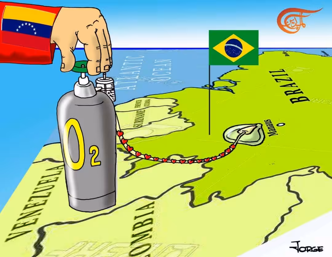 Venezuela providing humanitarian aid to Brazil with oxygen for Covid-19