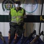 us made war weapons seized in colombia on its way to the border with Venezuela