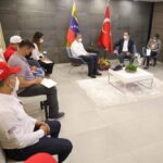 After the bilateral meeting, both authorities toured the José Antonio Anzoátegui Petrochemical Industrial Complex. Photo courtesy of PDVSA.