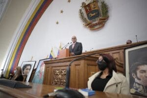Jorge Rodriguez, the new president of the Venezuelan parliament
