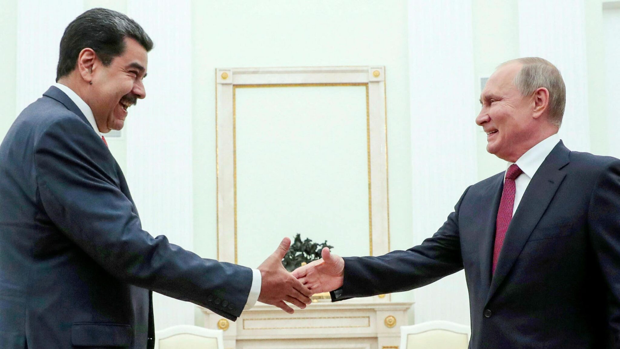 Featured image: Venezuelan president Nicolas Maduro and his Russian counterpart Vladimir Putin have build a strong relationship. File photo.