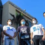 Featured image: The five members of Azul Positivo released from jail and under investigation for money laundering. Photo courtesy of Azul Positivo.