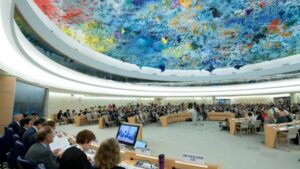 Headquarters of the UN Human Rights Council (File photo)