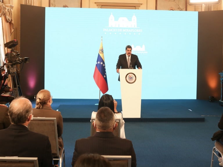 The president highlighted the strength of the Venezuelan electoral system.