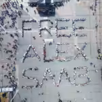 Featured image: This Saturday, February 20, a concert was organized in Caracas to demand the liberation of Venezuelan diplomatic envoy. Photo courtesy of @justiceAlexSaab.