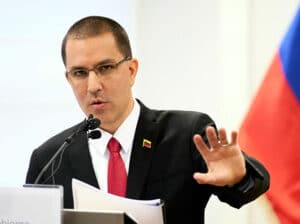 Featured image: Venezuelan Chancellor Jorge Arreaza. FIle photo.