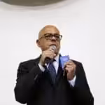 PSUV Jorge Rodriguez heated debate with PCV Oscar Figuera. Photo courtesy of ANTV.