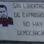 Pablo Hasel concert poster by Colectivo Argentino en Solidaridad con el Pueblo Catalan.