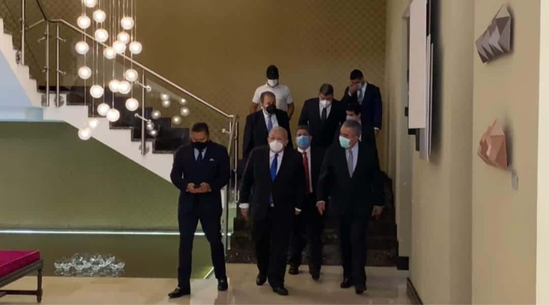 Featured image: Deputies of the Opposition in Venezuela's National Assembly met with the UN Rapporteur to discuss the effects of the US Sanctions on Human Rights. Photo courtesy of Impacto Venezuela.