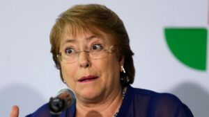 Featured image: Michell Bachelet, UN High Representative on Human Rights again exceeding her role in its relation with Venezuela and dodging on US pressure. File photo.