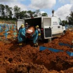 Featured image: Cemetery collapse still happening in Brazil. Photo AP.