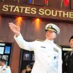 Featured image: Brazil's far right President, Jair Bolsonaro visiting the SOUTHCOM headquarters in Florida a few days after the visit of Colombian counterpart. File photo.