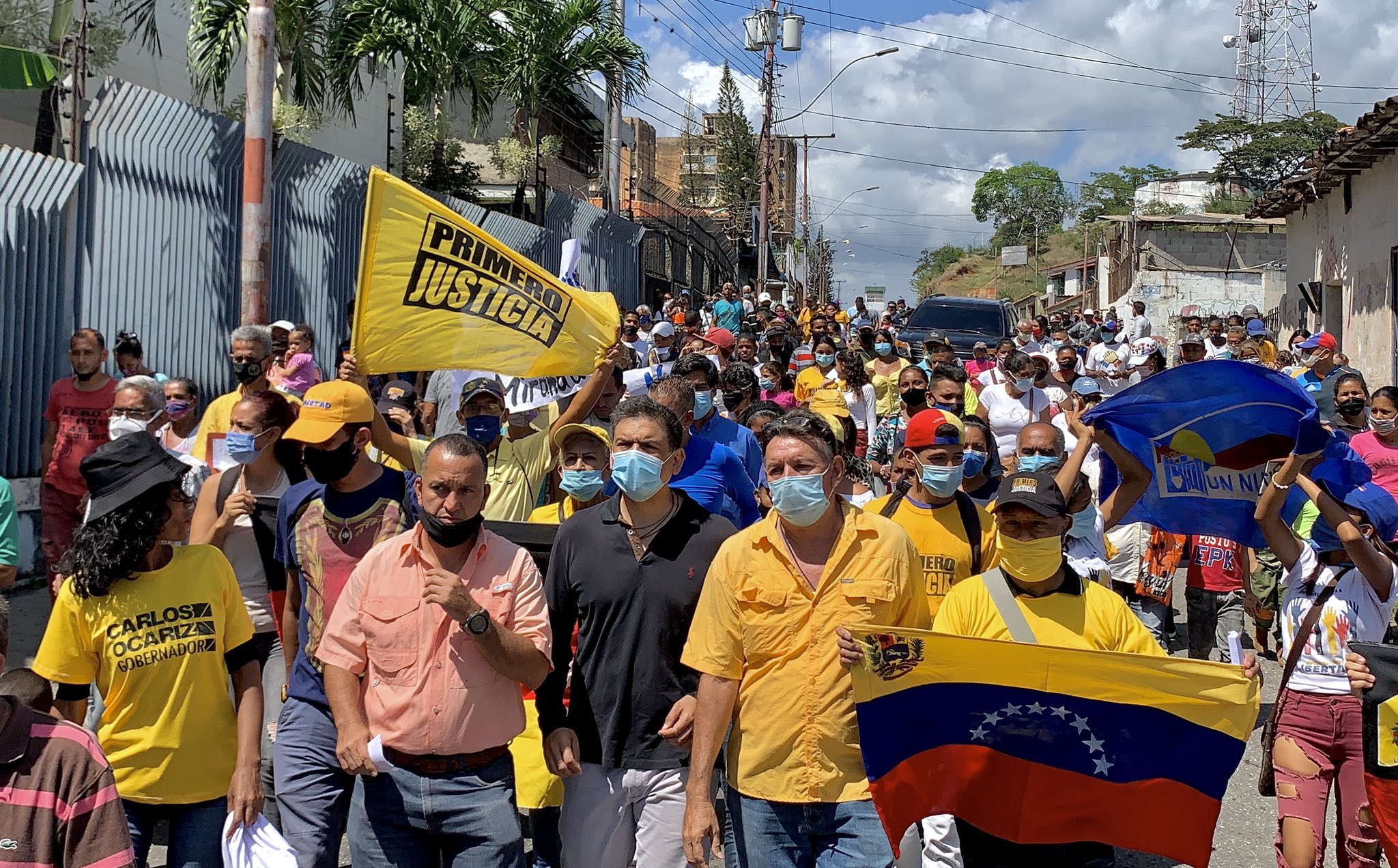 Featured image: Venezuelan opposition politician, Carlos Ocariz from extreme right Primero Justicia party is preparing the ground for governor elections in Miranda state less than 2 months after calling for abstention under alleged lack of democratic conditions. Photo courtesy of @CarlosOcariz.