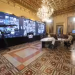 Featured image: President Maduro during a video conference in the Miraflores Palaca. Photo courtesy of Prensa Presidencial.
