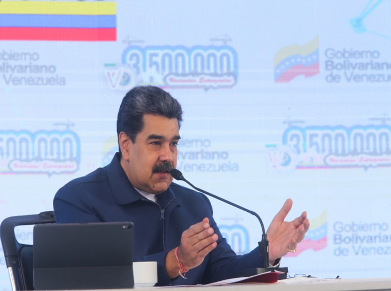 Featured image: Venezuelan President, Nicolas Maduro delivering public house 3,5 million on March 18, 2021. Photo courtesy of Prensa Presidencial.