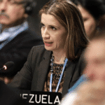 Venezuelan ambassador Claudia Salerno. File photo.