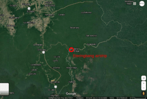 Eteringbang airstrip in the border of Venezuela and Guyana.