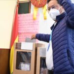 Featured image: President of Bolivia, Luis Arce, voting in regional elections won by his party MAS. Photo courtesy of HispanTV.