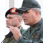 Featured image: Venezuelan Minister for Defense, Vladimir Padrino Lopez and Commander Remigio Ceballos, head of the CEOFANB. File photo.