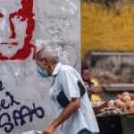 Urban signs like this demanding #FreeAlexSaab can be seen in the streets of Venezuela more often. File photo courtesy of RedRadioVE.