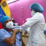 Featured image: Venezuelan healthcare and law enforcement personnel along with teachers have been vaccinated for the last several weeks. File photo.