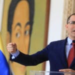 Venezuelan Chancellor, Jorge Arreaza.File photo.