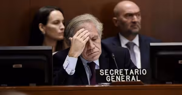 Featured image: Luis Almagro one of the most nefarious OAS Secretary Generals. The regional body is in its worst shape ever due to his anti-communism.