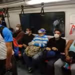 Featured image: Venezuelans using facemasks while commuting in the Caracas Metro system. Photo courtesy of RedRadioVE.