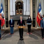 Featured image: Chilean president Sebastian Piñera announcing the proposal that by any mean might be understood as a humanitarian decision but as a political tactic that should be rejected. Photo courtesy of America Noticias.