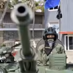 Featured image: Venezuelan military forces deployed on the border with Colombia to combat paramilitarism.