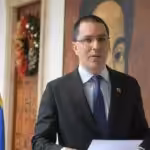 Foreign Affairs Minister Jorge Arreaza, Caracas, Venezuela, 2020. | Photo:Twitter/@El_Ciudadan