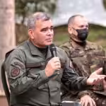 Venezuelan minister for defense Vladimir Padrino and Comander of the CEOFANB Remigio Ceballos. File photo courtesy of RedRadioVE.