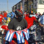 Global day of action against US blockade on Cuba. Photo courtesy of HispanTV.