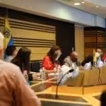 Featured image: Minister of Ecological Mining Development, Magaly Henríquez, and the South African ambassador, Joseph Nkosi. Photo: @mhenriquezvzla.