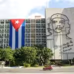 Ministry_of_the_Interior_of_Cuba_with_flag