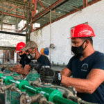 Featured image: Workers reopening an oxygen plant in Miranda state, Venezuela to tackle oxygen demand due to COVID-19 spike. Photo courtesy of Miranda state Governor.