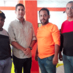 Four NGO Fundaredes 'activist" detained by Venezuelan authorities in Apure state. Photo courtesy of RedRadioVE.