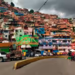 Featured image: Cota 905 in Caracas. Criminal gangs linked to Colombian paramilitary and US intelligence and drug trafficking. File photo.