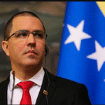 Featured image: Venezuelan minister for foreign affairs, Jorge Arreaza denounced US Under Secretary of State Chung's tweet about illegal sanctions as a new probe for the ICC. File photo.